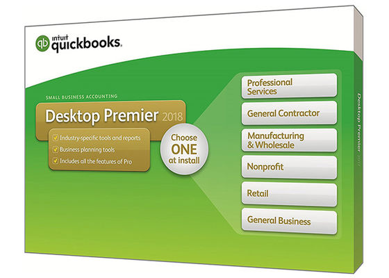 Κίνα Αρχικός πρωθυπουργός 2017 Intuit υπολογιστών γραφείου Quickbooks με το λογισμικό λογιστικής Quickbooks εκδόσεων βιομηχανίας προμηθευτής