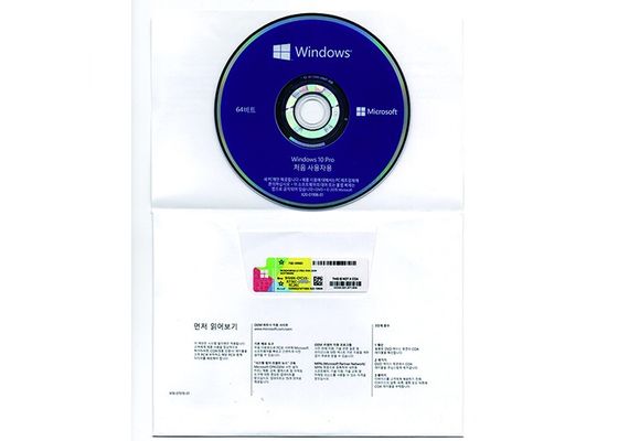 Κίνα Πολυ γλωσσικό MS-$l*Windows 10 υπέρ εξηντατετράμπιτη αυτοκόλλητη ετικέττα DVD cOem Dvd για την επιχείρηση προμηθευτής